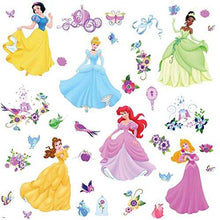 Load image into Gallery viewer, Disney Princess Peel & Stick Decals With Gems