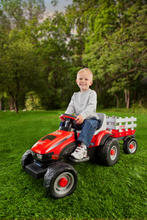 Load image into Gallery viewer, Case IH Lil Ride On Tractor & Trailer