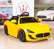 Load image into Gallery viewer, Maserati GranCabrio Licensed Remote Control Ride On Sports Coupe