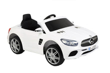Load image into Gallery viewer, Pink Mercedes SL500 Remote Control Ride On Coupe With Rubber Tires for Toddlers