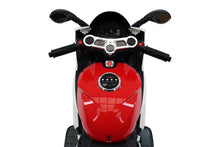 Load image into Gallery viewer, Street Racer Electric Ride-On Motorcycle With Foam Rubber Tires and LED Wheels