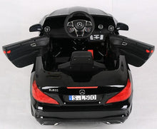 Load image into Gallery viewer, Pink Mercedes SL500 Remote Control Ride On Coupe With Rubber Tires for Toddlers
