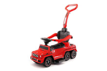 Load image into Gallery viewer, Mercedes G63 AMG 6x6 Children Electric Ride On Convertible Push and Foot to Floor Car
