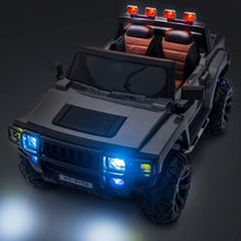 Load image into Gallery viewer, Ridgerunner 12V 2 Seat Remote RC Ride On Pick-Up Truck w/Rubber Tires
