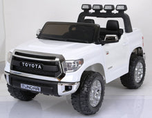 Load image into Gallery viewer, Toyota Tundra XL 24 Volt Remote Control 2 Seat Ride On Pickup Truck W/Leather Seat
